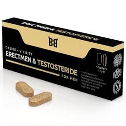 BLACKBULL BY SPARTAN - ERECTMEN & TESTOSTERIDE POWER AND TESTOSTERONE FOR MEN 4 CAPSULES